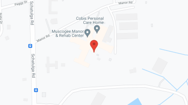Muscogee Manor & Rehab Ctr in google map