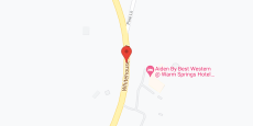 Mountainside of Warm Springs in google map
