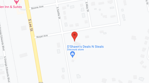 Map of the neighborhood around Camden Assisted Living Ctr