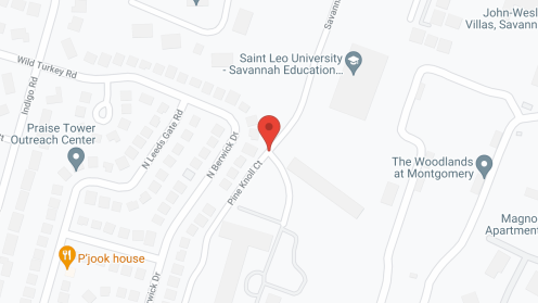Map of the neighborhood around Palmetto Inn