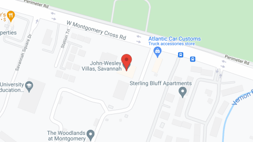Map of the neighborhood around Sunabella Senior Living