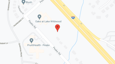Oaks at Lake Wildwood in google map