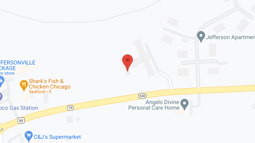 Map of the neighborhood around Eastview Nursing Home