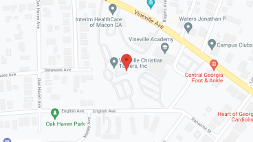 Vineville Tower in google map