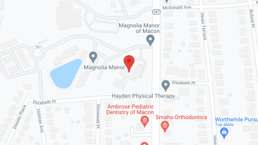 Magnolia Manor of Macon in google map