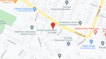 St. Paul Apartments in google map
