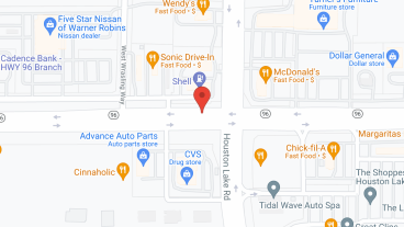Colonial Gardens of Warner Robins in google map