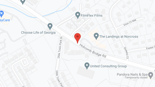 Map of the neighborhood around Highlands Senior Living Norcross