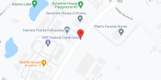 Oaks at Evans in google map