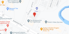 The Rosewood at Fort Oglethorpe in google map