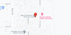 Mary and Martha's Personal Care in google map