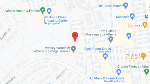 Map of the neighborhood around Talmadge Terrace