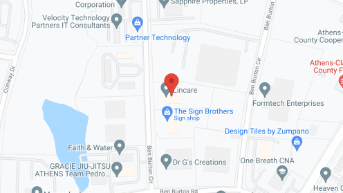 Map of the neighborhood around Georgia Options In Comm Living