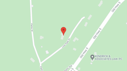 Map of the neighborhood around Ellijay Group Home