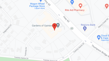 Gardens of Gainesville in google map