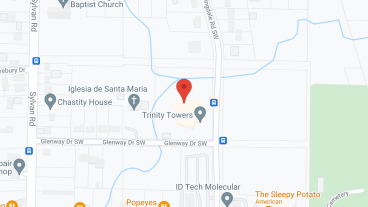 Trinity Towers in google map