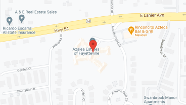 Azalea Estates of Fayetteville in google map