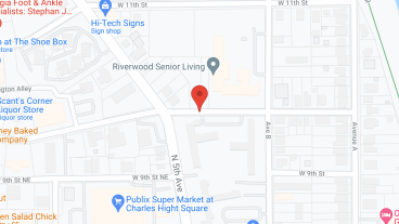 Riverwood Retirement Center in google map