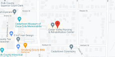 Cedar Valley Nursing & Rehab in google map