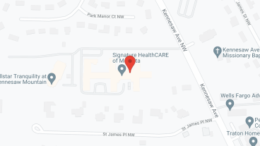 Marietta Center for Nursing and Healing in google map