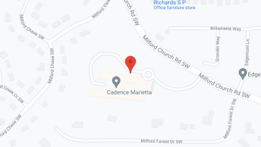 Carriage Crossing Marietta in google map