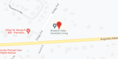 The Place at Shadow Oaks in google map