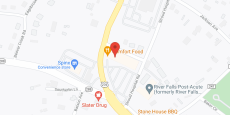 Falls Creek Living Center in google map