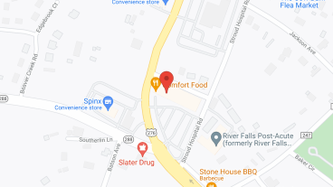 Falls Creek Living Center in google map