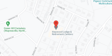 Haywood Lodge and Retirement Ctr in google map
