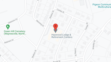 Haywood Lodge and Retirement Ctr in google map
