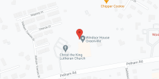 Windsor House Greenville in google map