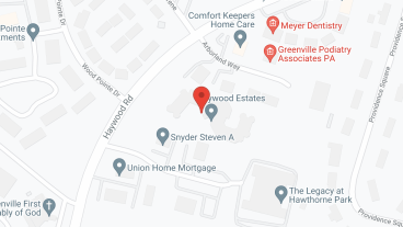 Holiday Haywood Estates in google map