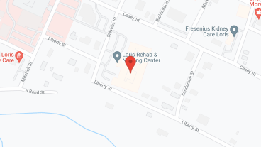 Loris Rehabilitation and Nursing Center in google map