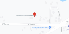 Thorne Retirement Home in google map