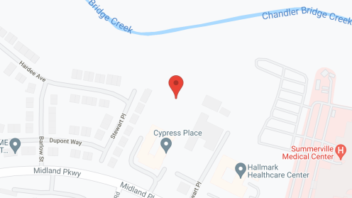 Map of the neighborhood around Cypress Square