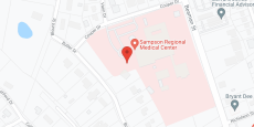 Sampson Regional Medical Ctr in google map