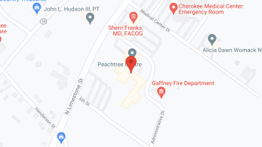 Peachtree Centre in google map