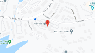 Woods Edge in google map