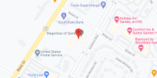 Magnolias of Santee in google map