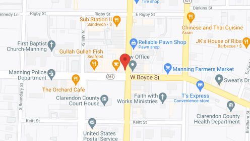 Map of the neighborhood around Clarendon Community Residence