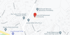 Rose Hill Retirement Community in google map