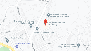 Rose Hill Retirement Community in google map