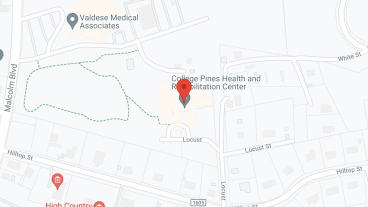 College Pines Nursing Ctr in google map