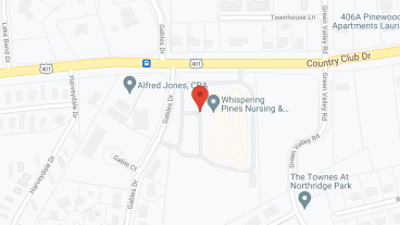 Whispering Pines Nursing and Rehab in google map
