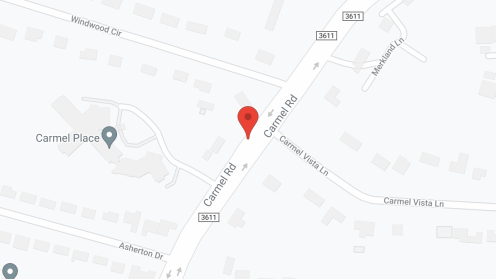 Map of the neighborhood around Holiday Carmel Place