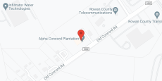 Alpha Concord Plantation in google map