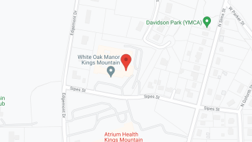 White Oak of Kings Mountain in google map