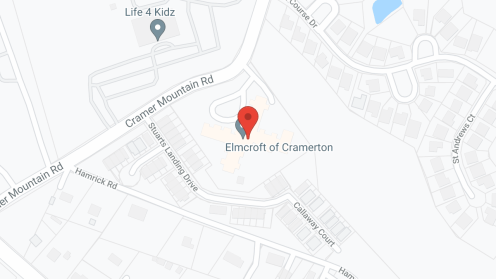 Map of the neighborhood around TerraBella Cramer Mountain