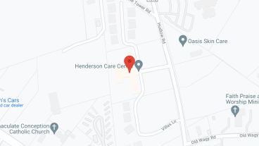 Henderson Care Center in google map