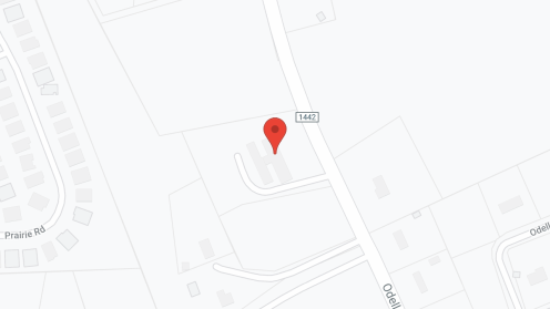 Map of the neighborhood around Concord House
